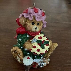 Vintage Bear Christmas ornament